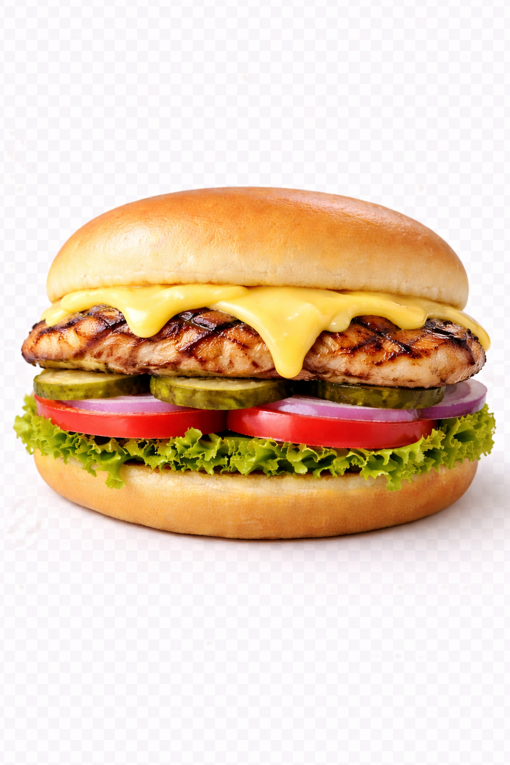 برقر دجاج مشوي